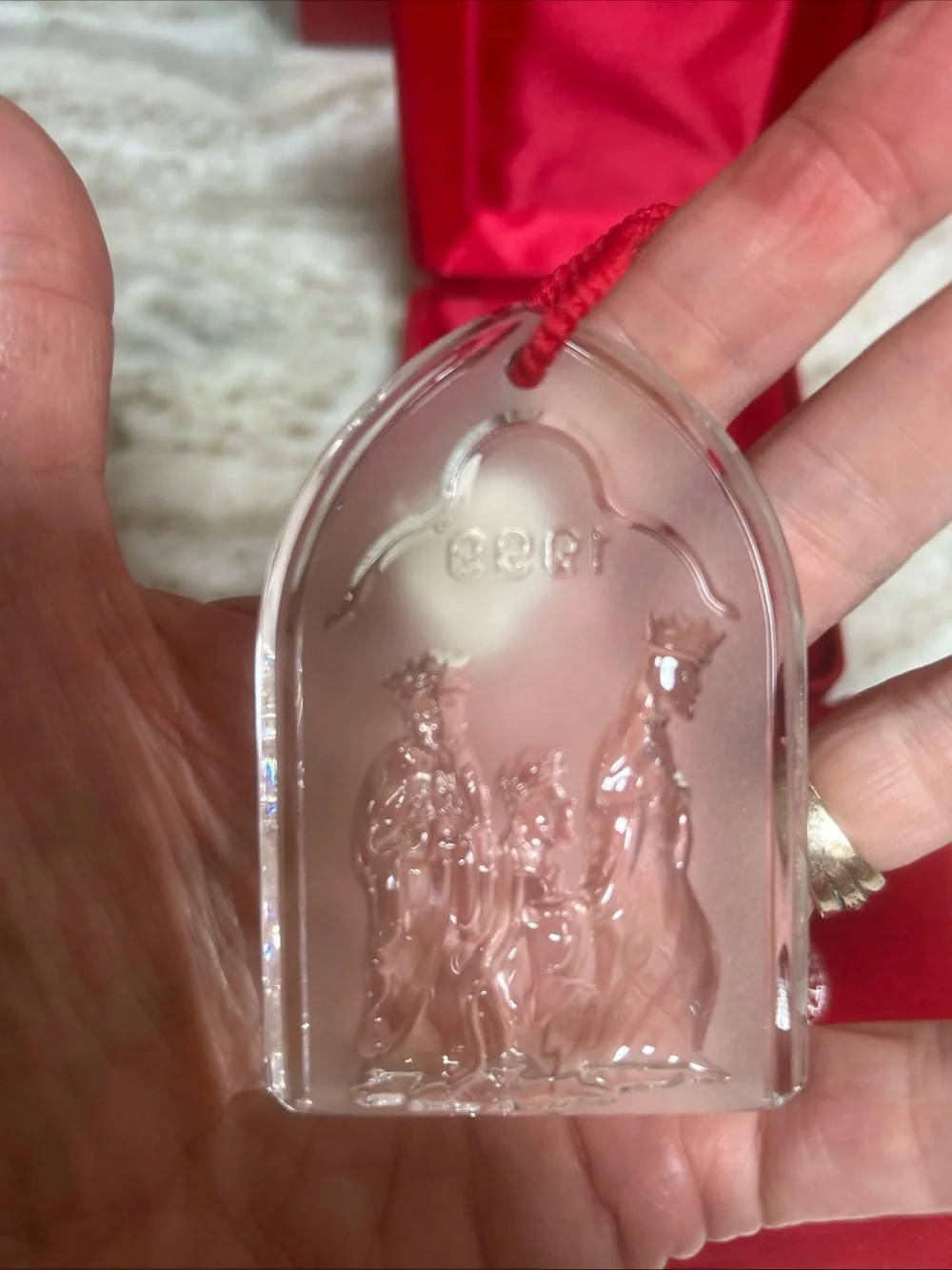 Waterford, 1999 Nativity Collection Ornament, Three Wisemen New Original Box